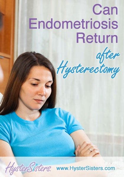 endometriosis return after hysterectomy